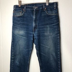 Vintage Levis 505 made USA wallet fade worn look